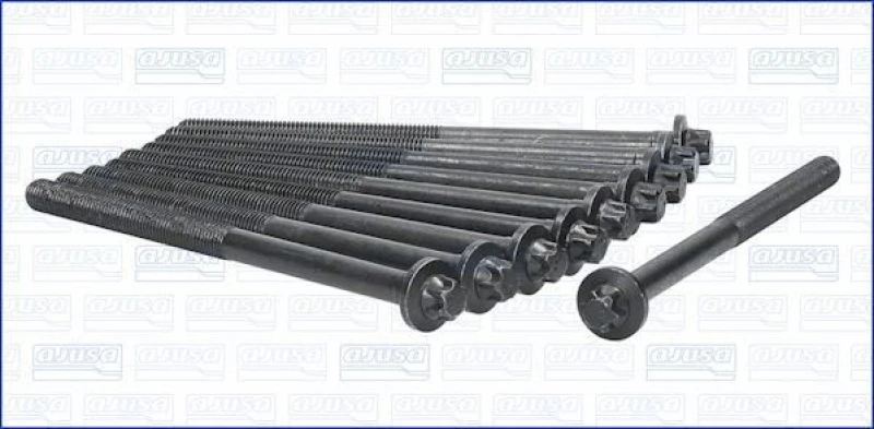 Image of AJUSA Bolt Kit, cylinder head AJUSA 81060400