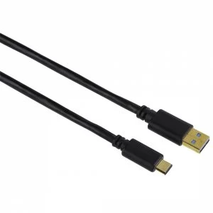 Image of Hama USB-C Adapter cable USB-C plug - USB 3.1 A plug, gold-plated, 0.75 m