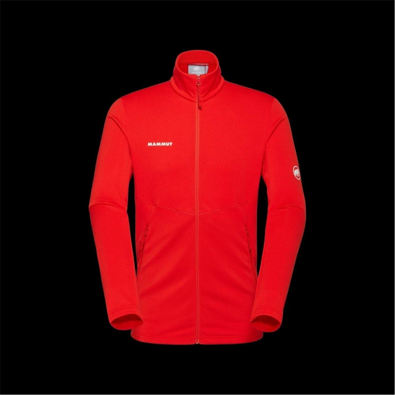 Image of Mammut Mens Aconcagua Full-Zip Fleece Red male X Large