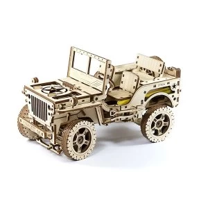 Image of 4x4 Wooden City 3D Wooden Model Kit