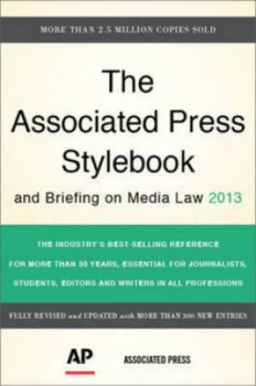 Image of The Associated Press Stylebook 2013 by The Associated Press Paperback
