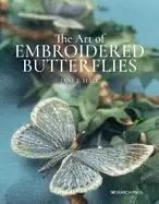 Image of art of embroidered butterflies paperback edition