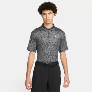 Nike Dri-FIT Tour Mens Camo Golf Polo - Grey