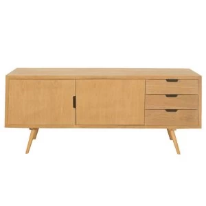 Image of Charles Bentley Skandi Large Sideboard - Ash