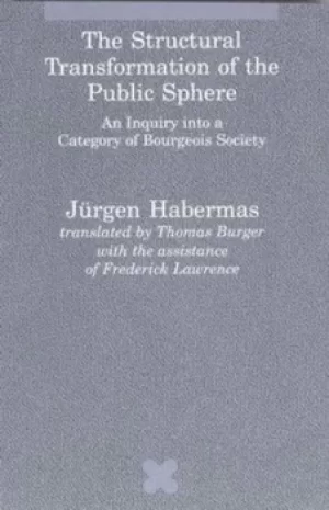 Image of The structural transformation of the public sphere by Jrgen Habermas