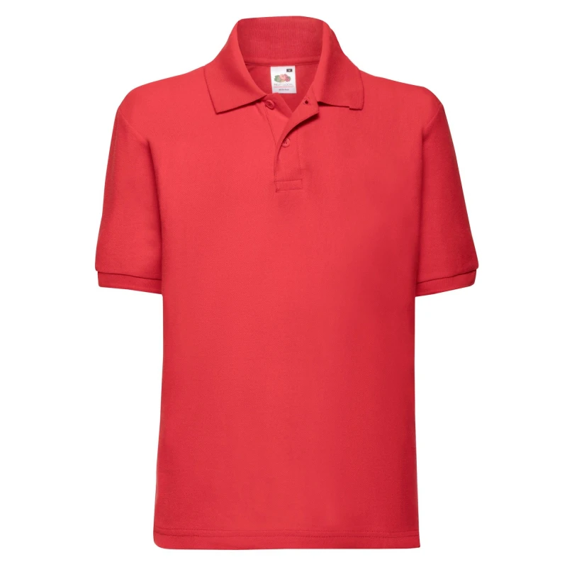 Image of Fruit Of The Loom 65/35 girls's in Red