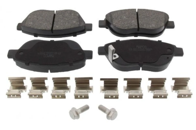 Image of MAPCO 6971 Brake pad set Front Axle, with acoustic wear warning Brake Pad Set,disc brake (402)