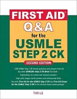 Image of first aid q and a for the usmle step 2 ck second edition