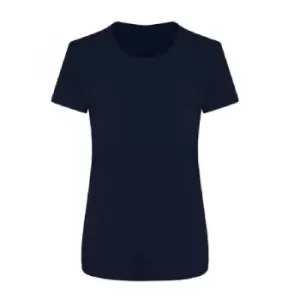 Image of Ecologie Womens/Ladies Ambaro Recycled Sports T-Shirt (L) (French Navy)