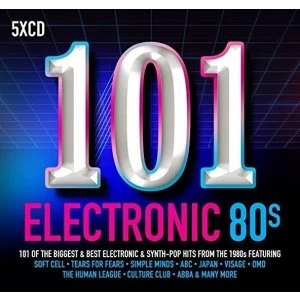 Image of 101 Electronic 80's CD