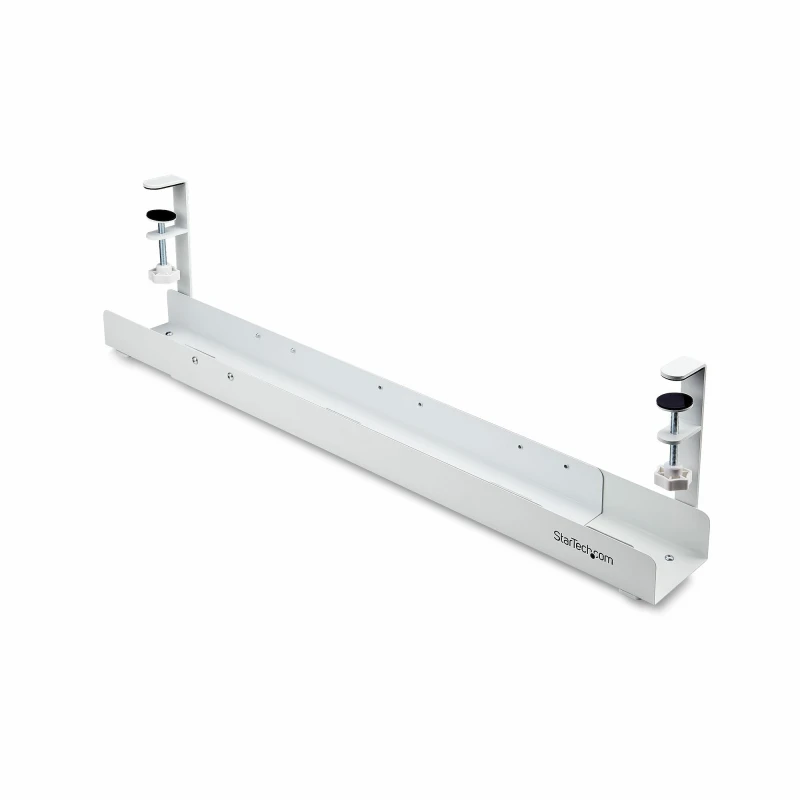 Image of StarTech.com Under Desk Cable Management - White CALW-DESK-CABLE-TRAY