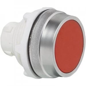 Image of Pushbutton Front ring PVC chrome plated glossy Red
