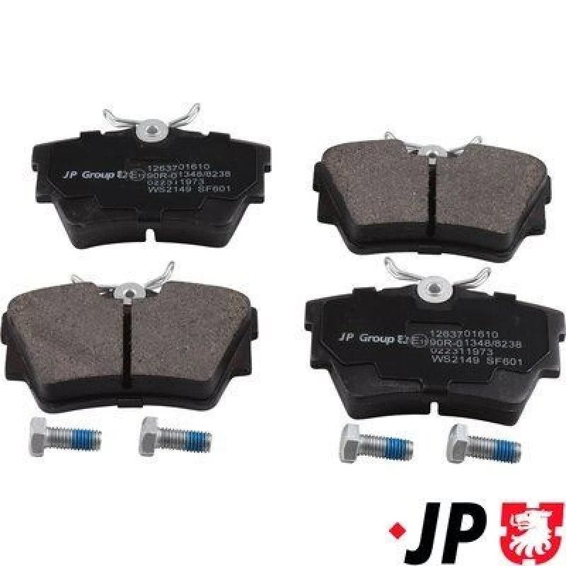 Image of JP GROUP Brake pad set JP GROUP 1263701610