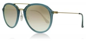 Image of Ray-Ban 4253 Sunglasses Turquoise 62367Y 53mm