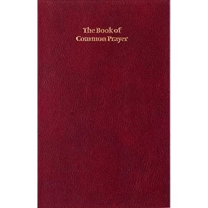 Image of Book of Common Prayer, Enlarged Edition, Burgundy, CP420 701B Burgundy An Introduction 2004 Leather / fine binding
