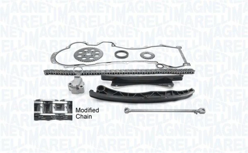 Image of MAGNETI MARELLI Timing chain kit MAGNETI MARELLI 341500000111