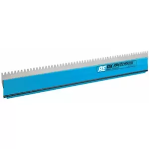 Image of Ox Tools - ox Speedskim Stainless Steel Notched Rendering blade only - rebl 900mm