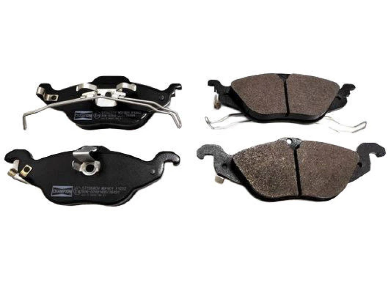 Image of CHAMPION 571968CH Brake pad set with acoustic wear warning Brake Pad Set,disc brake (402)