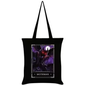 image of Deadly Tarot - Legends The Mothman Tote Bag (One Size) (Black/Purple)