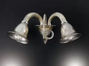 Image of POSEIDON 2 Light Wall Light Champagne 37x23.5x37cm