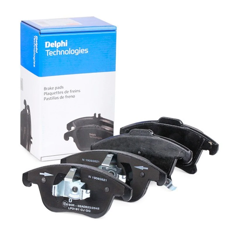 Image of DELPHI Brake pad set DELPHI LP3181