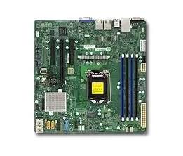 image of X11SSL mATX Motherboard - Skt 1151 Intel C232 - 64GB DDR4