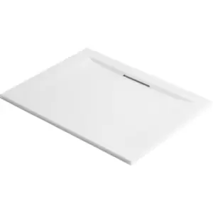 Image of Mira Flight Level Rectangle Anti-slip Shower Tray 1200 x 800mm in White Acrylic