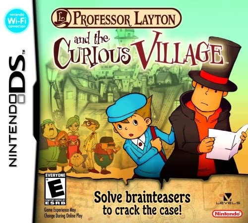 image of Professor Layton and the Curious Village Nintendo DS Game