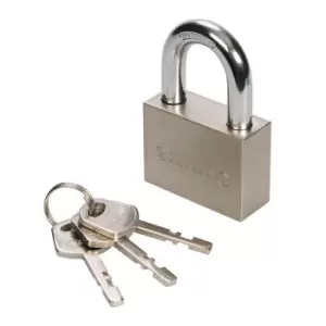 image of Silverline Steel Padlock 50mm 595754