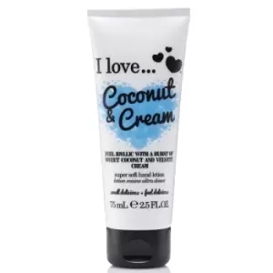 image of I Love Cosmetics Hand Lotion Coconut & Cream 75ml