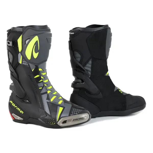 Image of Forma Phantom Black Yellow Boots Size 44