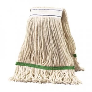 image of 2Work 340g Multi Kentucky Mop Green Pack of 5 KDGN3405I