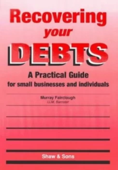 Image of Recovering Your Debts by Murray Fairclough Paperback