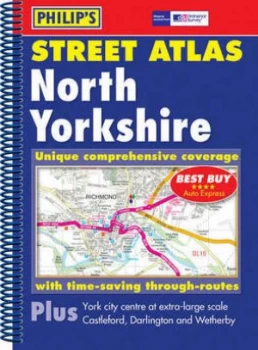 Image of Philips Street Atlas North Yorkshire Paperback