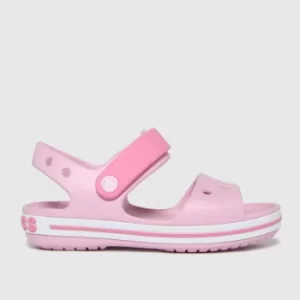 Image of Crocs Purple Crocband SANDAL Junior