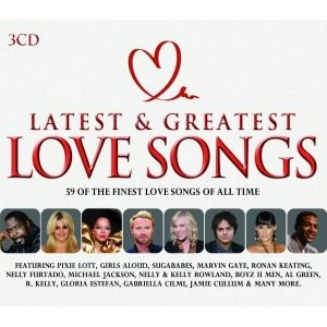 image of Latest & Greatest Love Songs CD