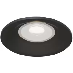 Maytoni Lighting - Slim Recessed Downlight Black, 1 Light, GU10