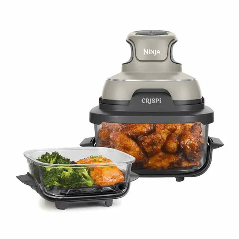 Image of Ninja CRISPi FN101UKST Portable 4-in-1 Glass Air Fryer 3.8L