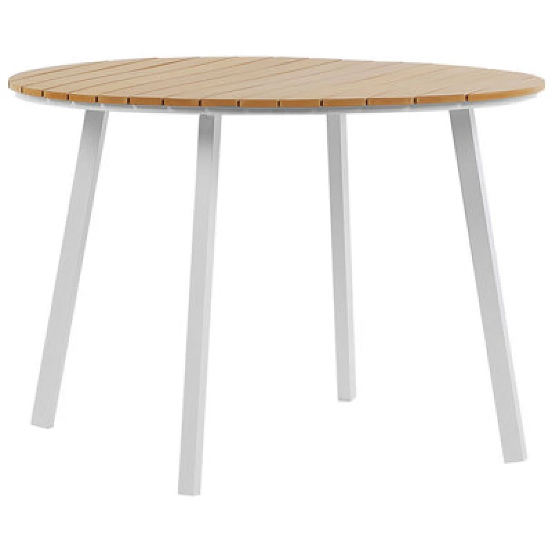 Image of Beliani Garden Dining Table Cavoli 105cm 105cm Brown