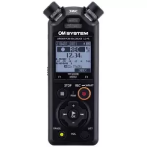 image of OM System LS-P5 Portable audio recorder Black