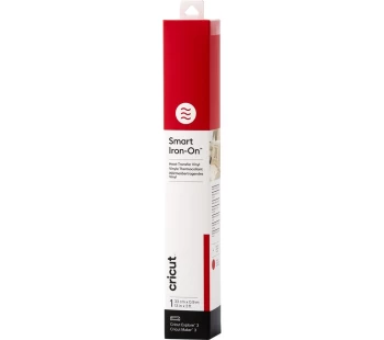 Image of CRICUT CR7 Smart Iron-On Heat-Transfer Vinyl - Red, Red