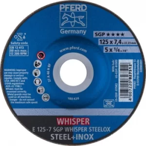 Image of Grind Whl E 125-7 SGP Whisper Steelox