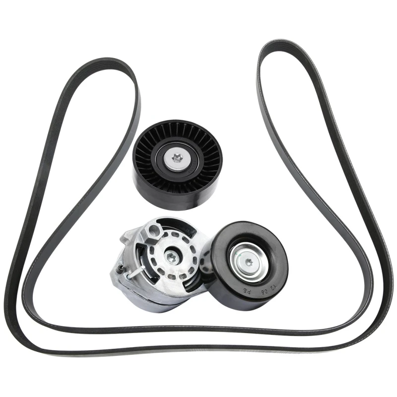 Image of RIDEX 542R0354 V-ribbed belt set Check alternator freewheel clutch & replace if necessary V-Ribbed Belt Set (542)