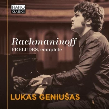 image of Lukas Geniusas - Rachmaninoff: Preludes, Complete CD