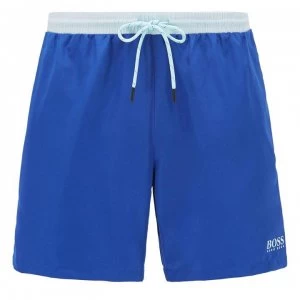 image of Hugo Boss Starfish Swim Shorts Blue/Sky Size L Men