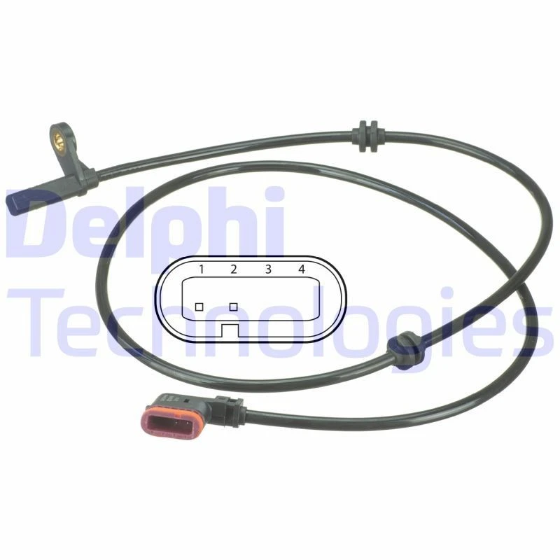 Image of DELPHI ABS sensor DELPHI SS20498