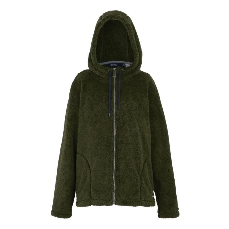 Image of Womens Full Zip Hoodie Regatta Orielle Vert Female 42