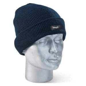 image of Click Workwear Thinsulate Hat Navy Blue Ref THHN Pack of 10 Up to 3