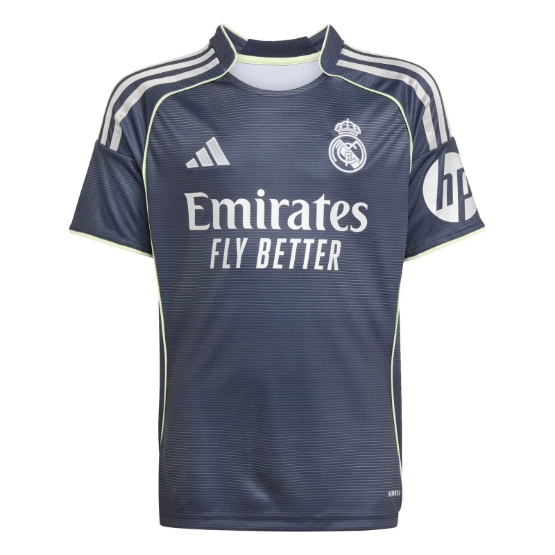 Image of Adidas Real Madrid Kids Away Jersey 2025/26 Bleu Unisex 15/16 ans JP3947