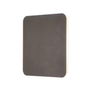 Image of Magnetic Base Wall Lamp, 12W LED 3000K 498lm, 20, 19cm Square Centre, Coffee, Acrylic Frosted Diffuser - Luminosa Lighting